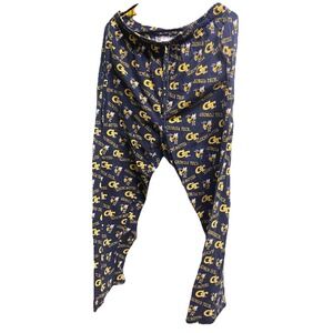 Youth NCAA Georgia Tech Sleep Pants Sideline Apparel  Size XL EUC Preowned